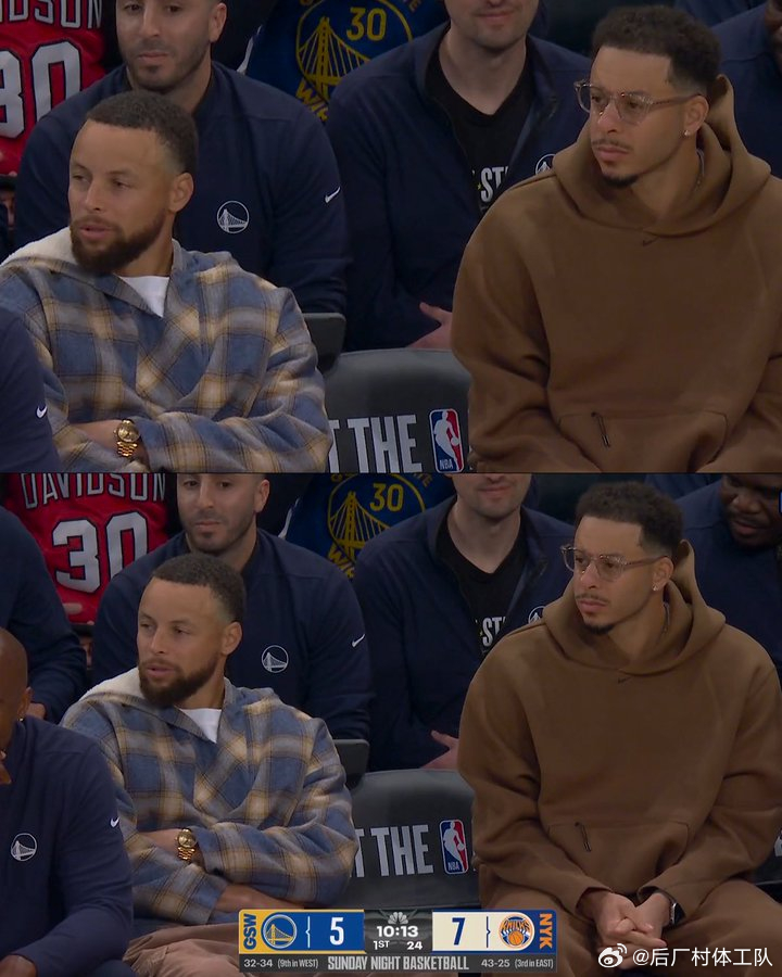 库里称自己和塞斯是康复兄弟 库里在今日赛前接受采访时打趣道，自己和克莱被誉为“水