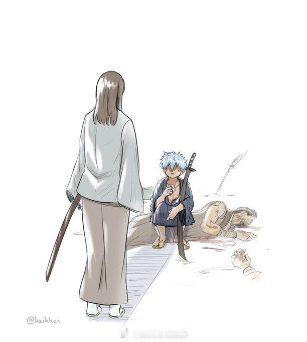 【银魂】坂田银时：无论世界如何变迁，我们的友情与武士道精神永不褪色。🍶🗡️画