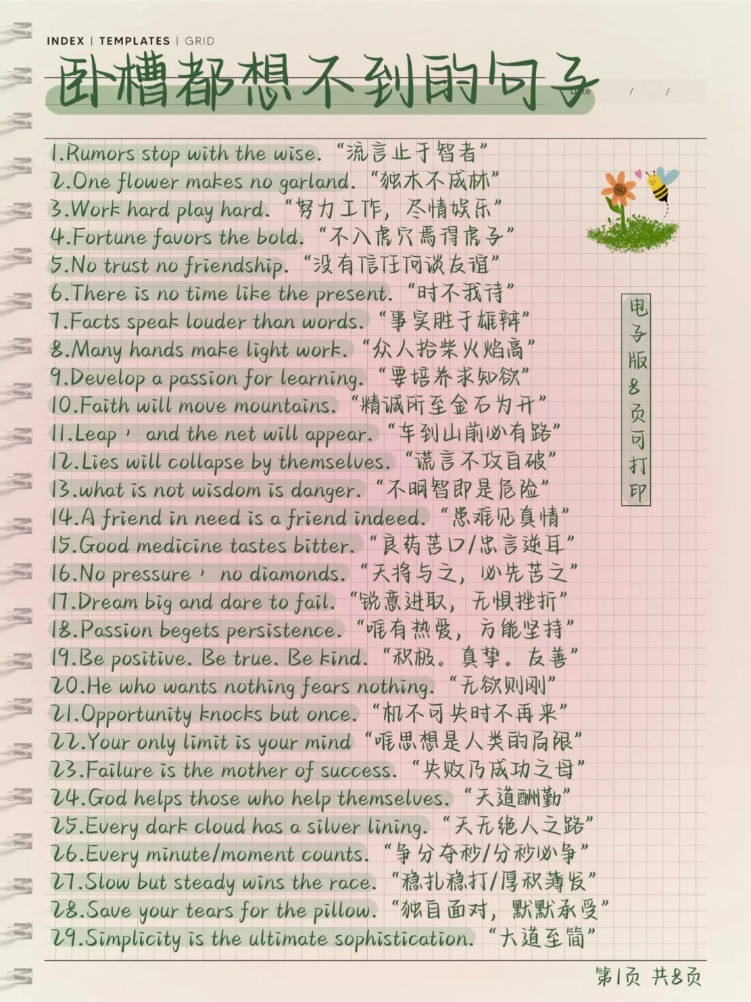 英语高分作文必备万能句！！！！！