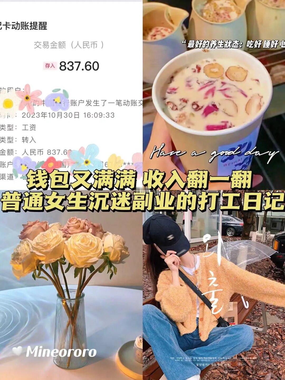 业余收入800+💰努力搞钱比什么都重要🤯