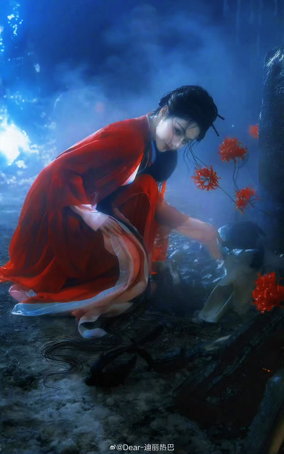 wok，我不行了热巴出图真的巨符合我的审美特别喜欢带点霓虹质感的白日提灯太期待啦