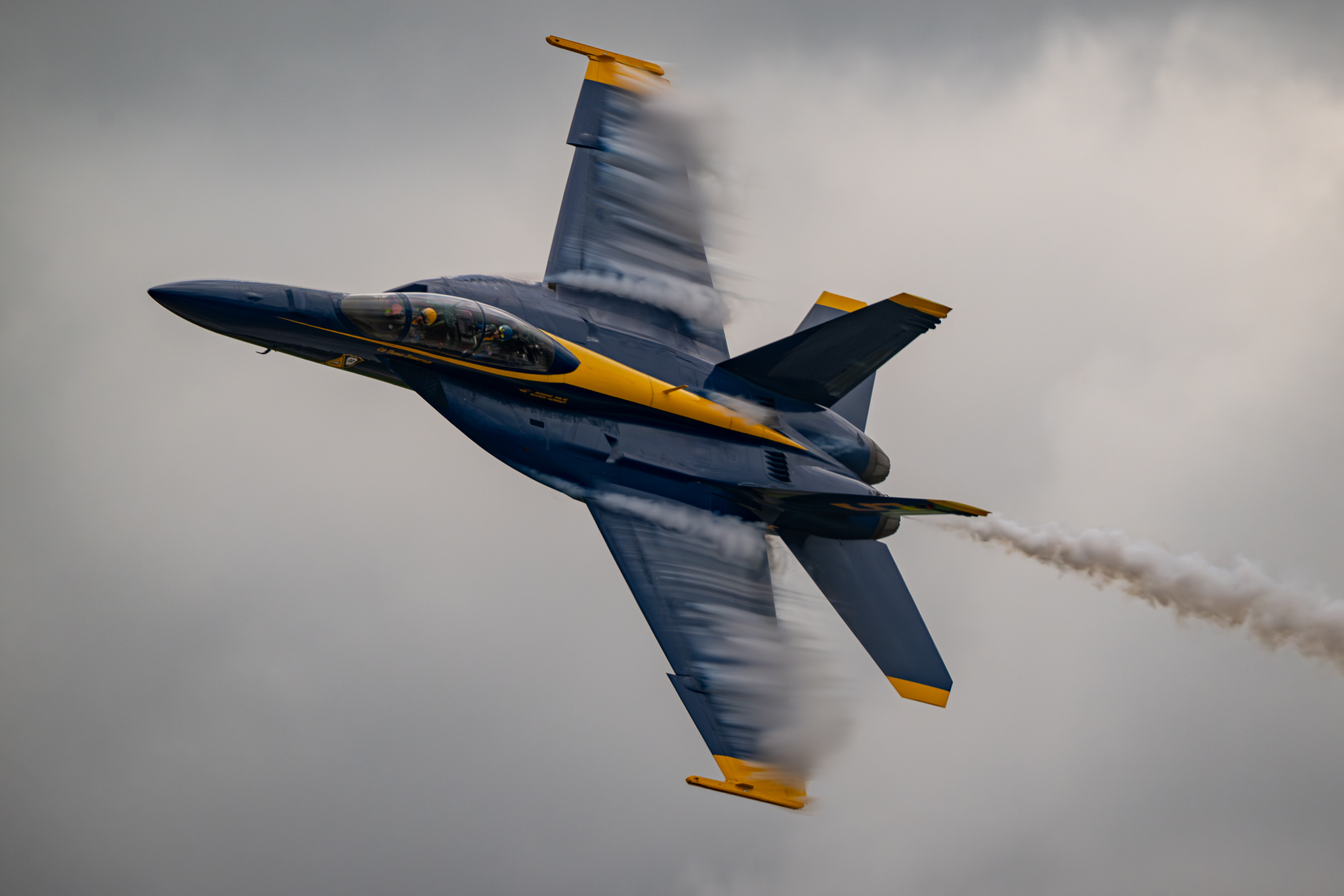 Great Tennessee Air Show上的蓝天使们 ​​​