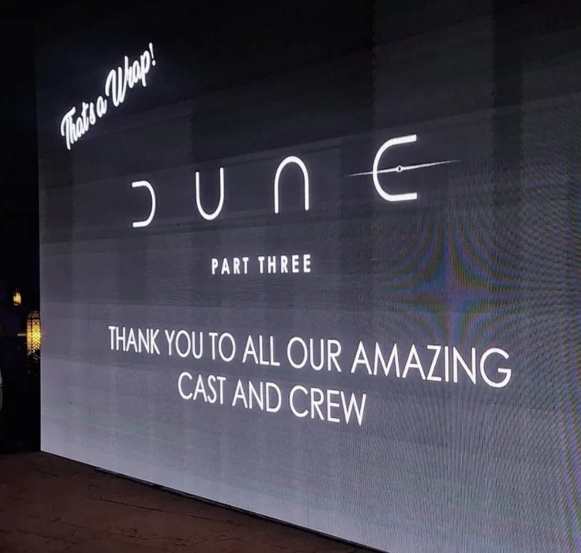 《沙丘3》拍摄4个月后杀青！影片北美定档2026年12月18日上映！