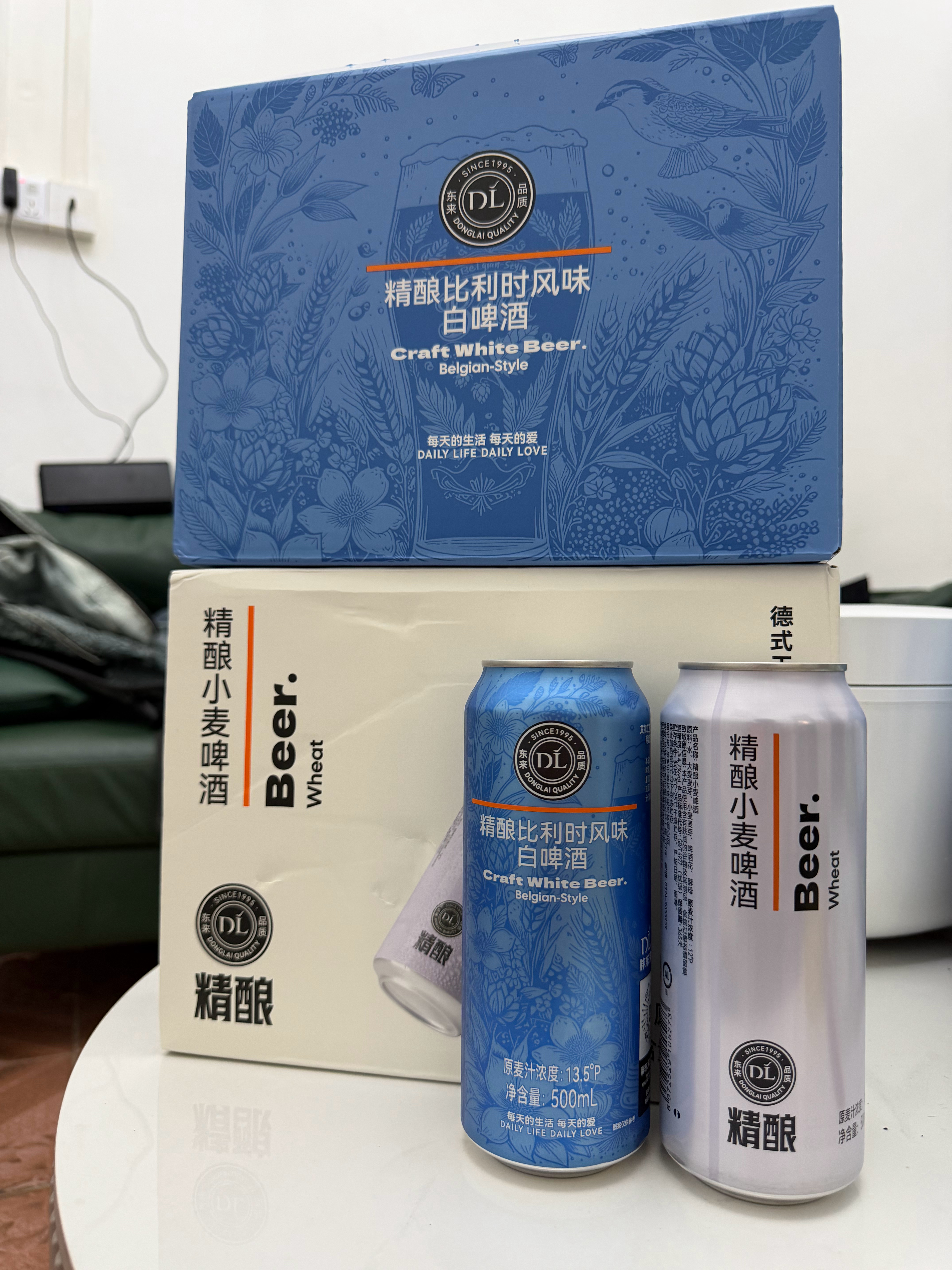 表妹，请给你的男朋友买 - 河南的胖东来精酿啤酒，带劲类很抢了半个月，终于蹲到了