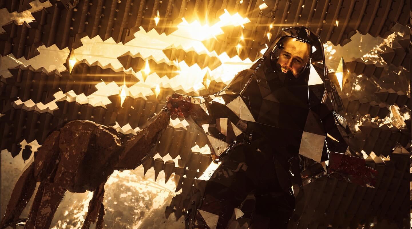 一组好莱坞艺术设计师Ivan Weightman为《挽救计划》中Rocky的飞船