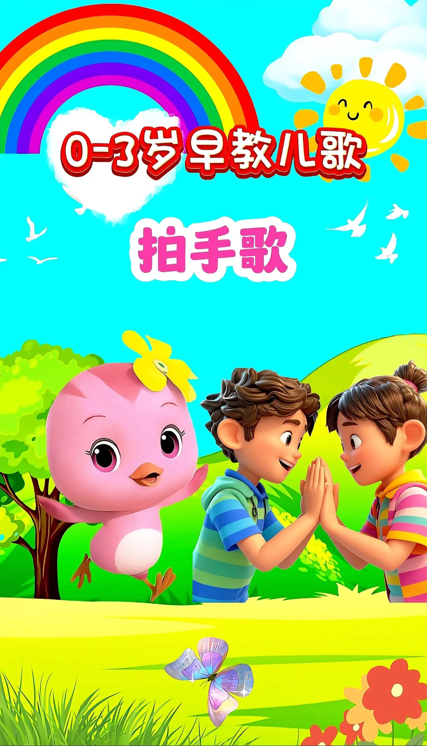 宝宝启蒙早教儿歌动画。