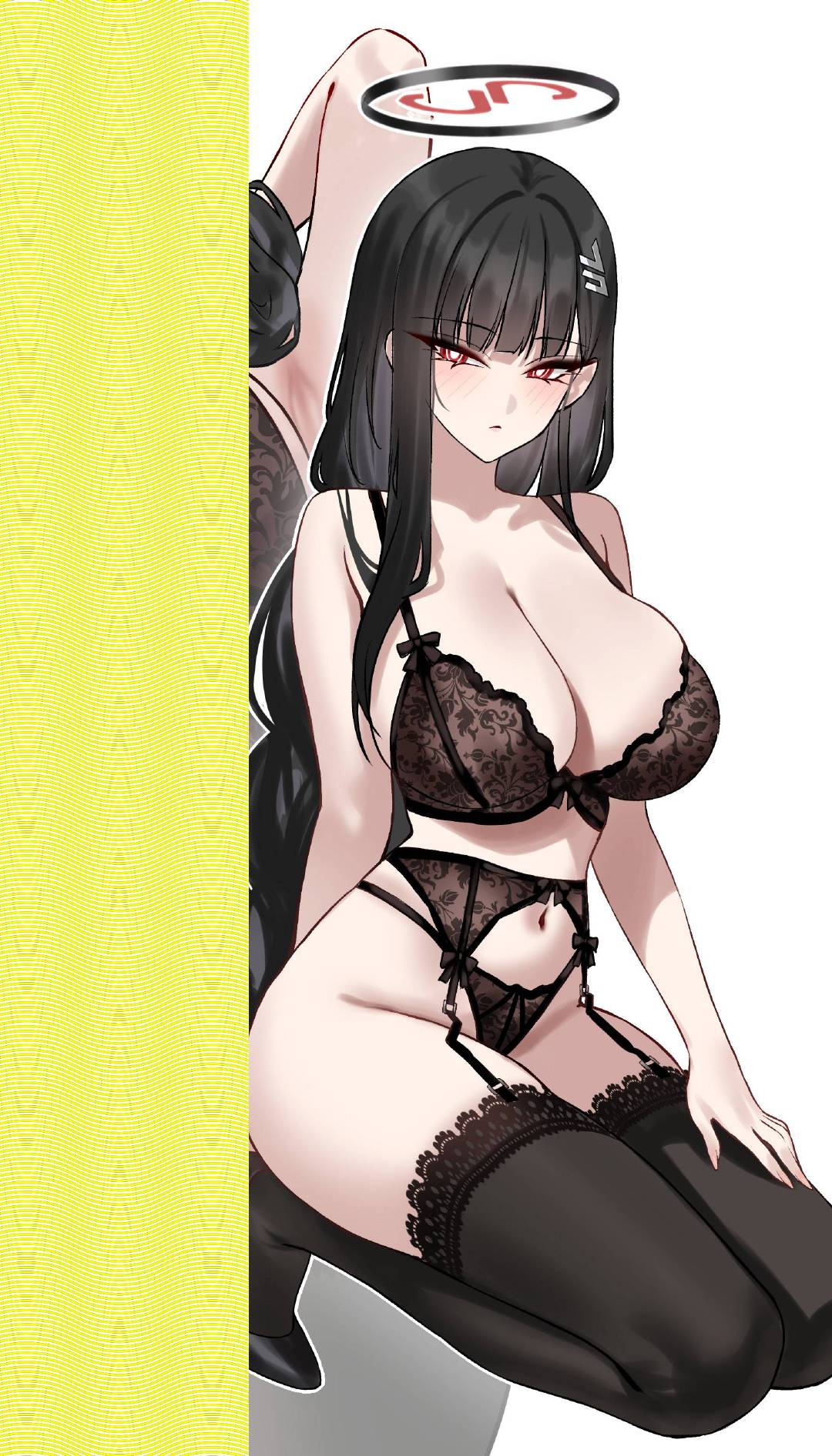 调月莉音——碧蓝档案——画师: Shigure ，网页链接