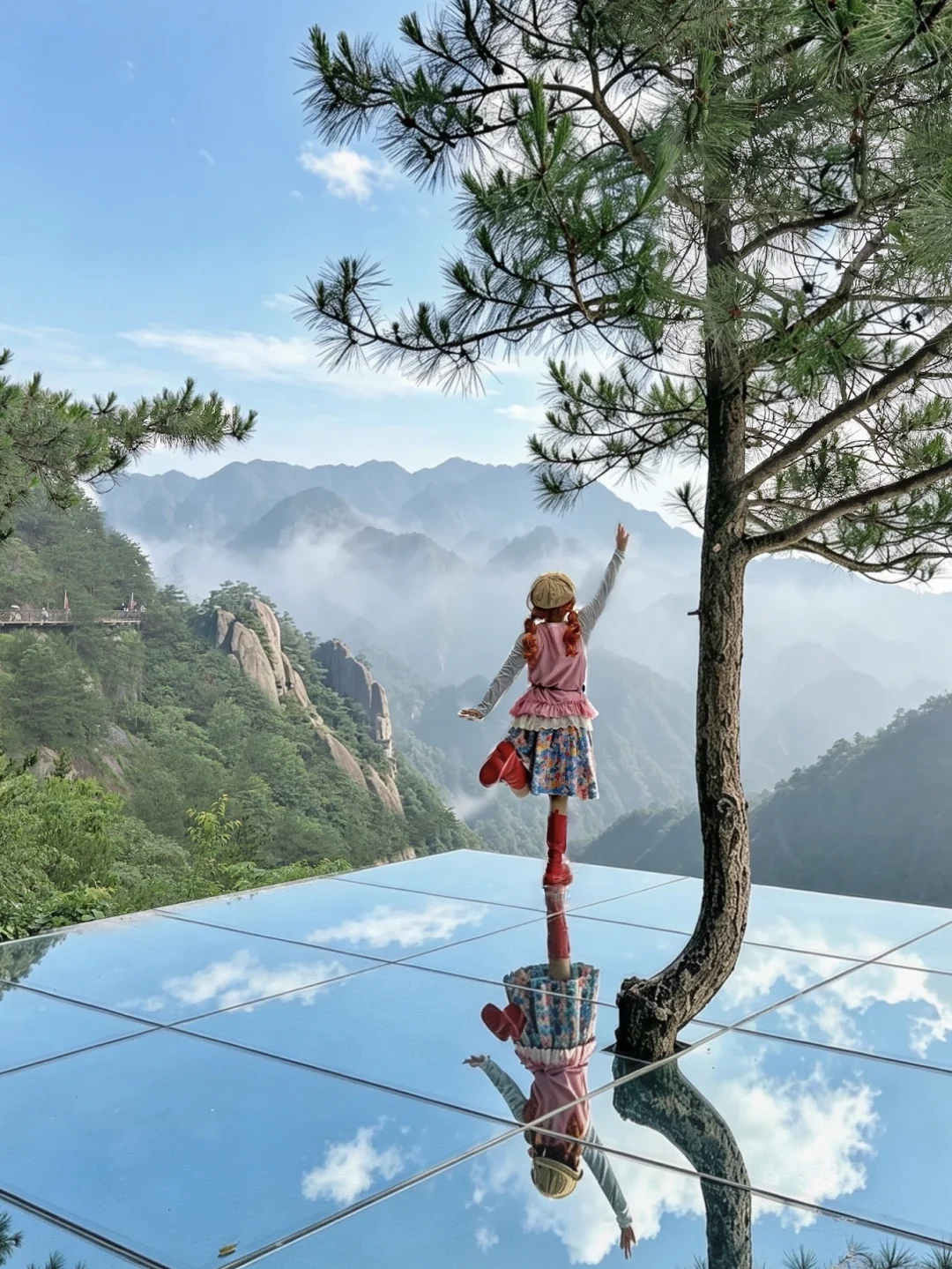这个地方，夏天纳凉这个地方我给到夯