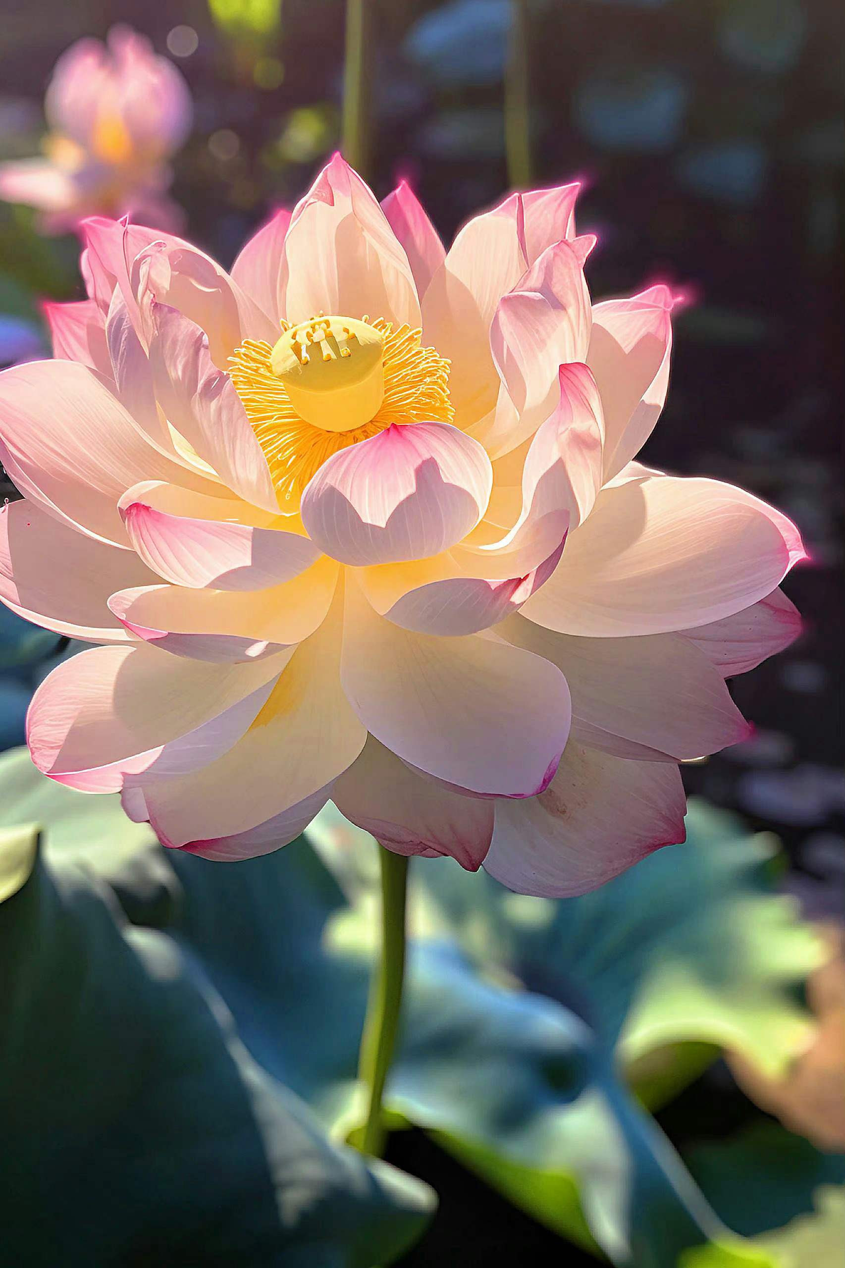 接下来 你会好运莲莲 