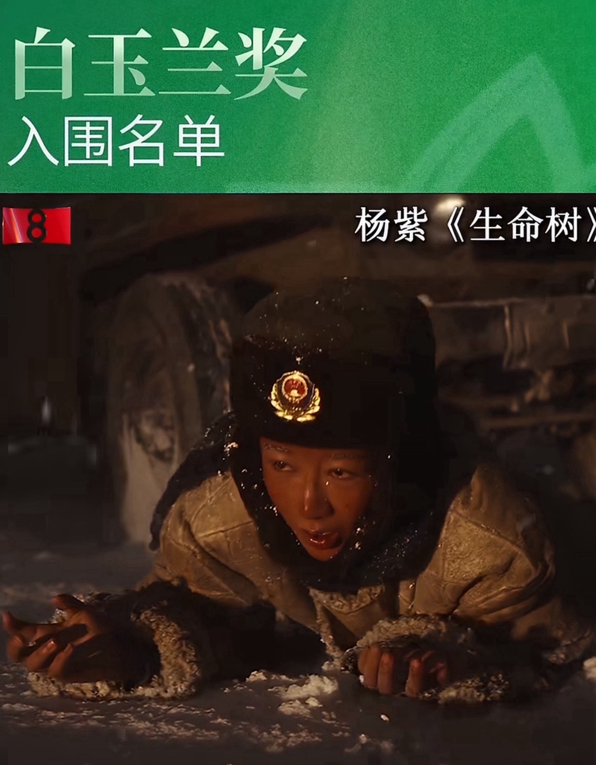 杨紫白玉兰提名高光吻戏片段被换了杨幂的还是老样子…