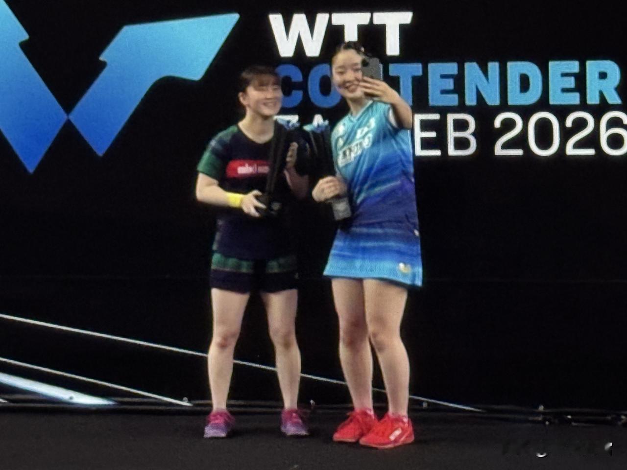 张本美和/大藤沙月拿到萨格勒布常规挑战赛女双冠军，韩国选手崔孝珠/李恩惠获得亚军