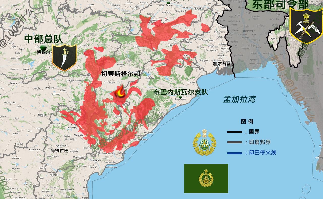 印度纳萨尔毛派在印度中部恰蒂斯加尔邦用自制炸弹干掉了一个护送选票的印藏边境警察
