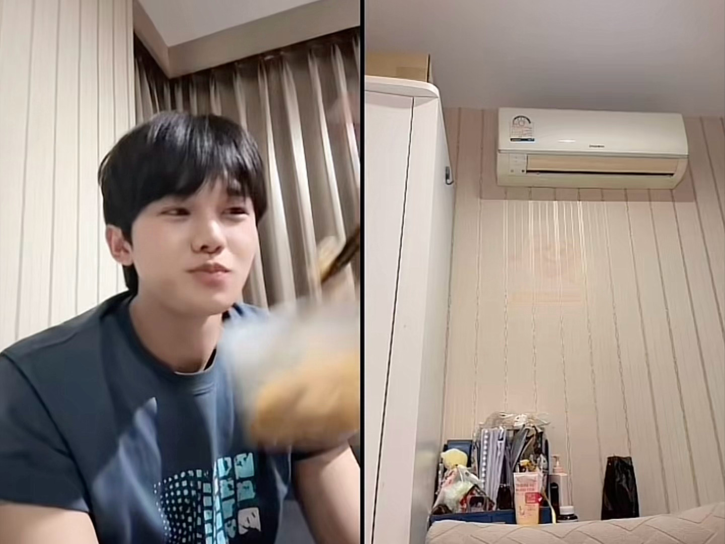 我真服了，又穿任意门过去喂面 ​​​