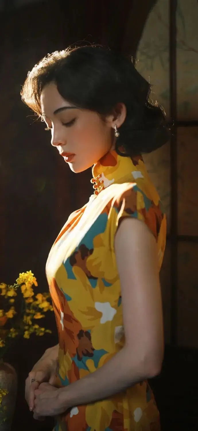 古力娜扎 ，国风古韵，民国风写真秀