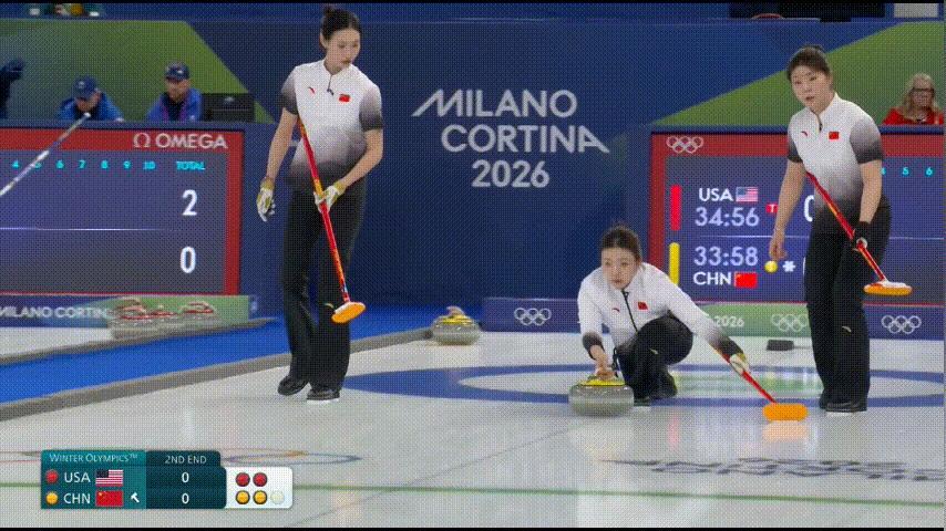 【中美大战】第二局雨妹率先打甩成功 