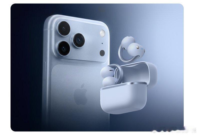 iPhone18Pro颜色换手机不如换耳机配色。安克空气耳夹AeroClip2精