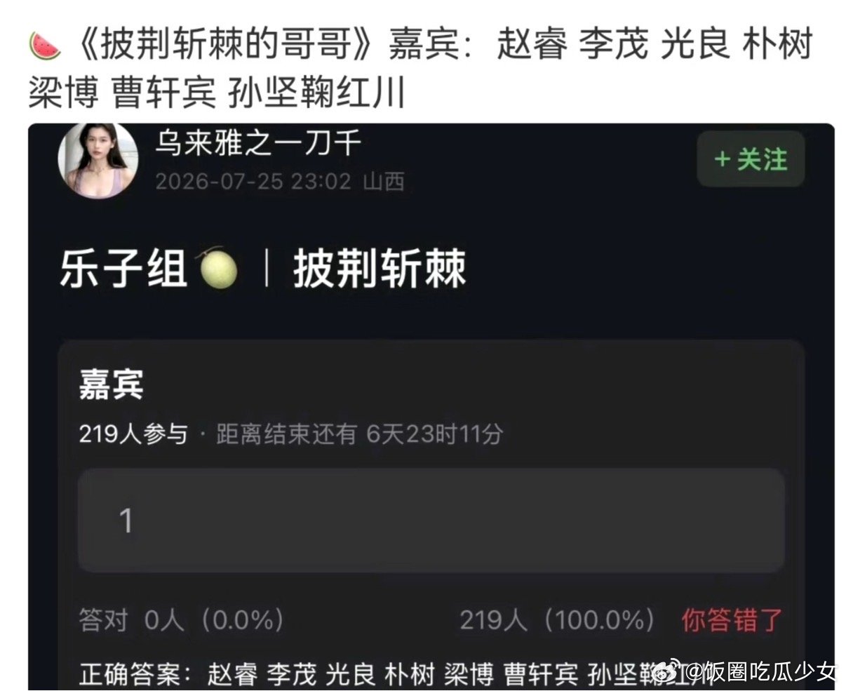 网传朴树将录制披哥6网传披荆斩棘6嘉宾名单网传朴树将录制披哥6，是真的吗，如果真