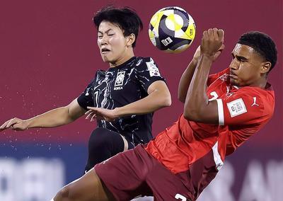 U17世界杯炸锅！朝鲜队员用拳头“砸”日本队员，这波操作争议拉满
 
卡塔尔U1