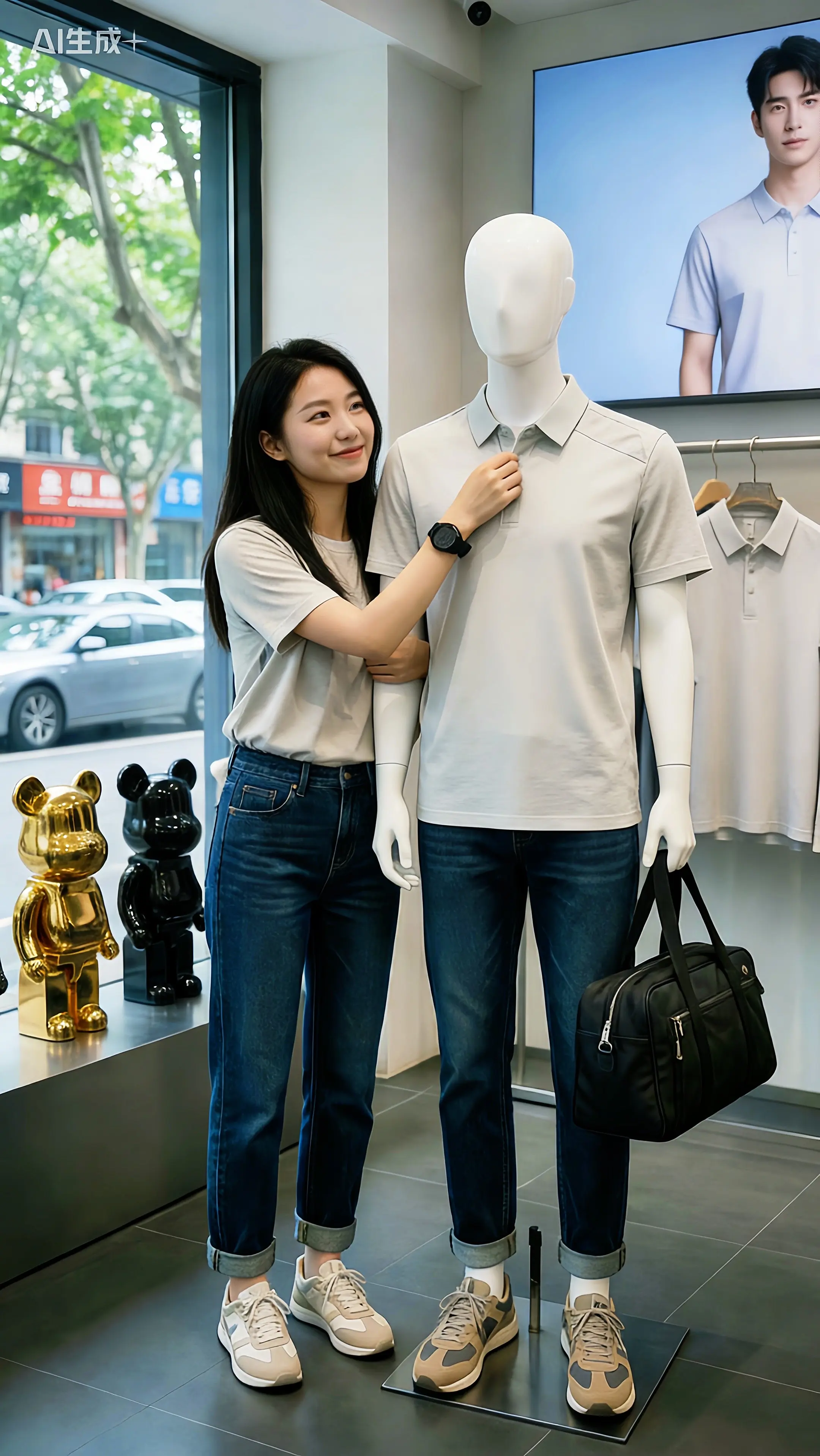 这个东西不白买 男生穿搭 T恤