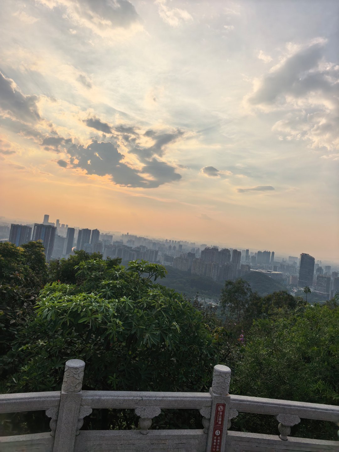 累死我了，其实山不高，但是已经有点爬不动，平时太少运动了[苦涩]  ​​​
