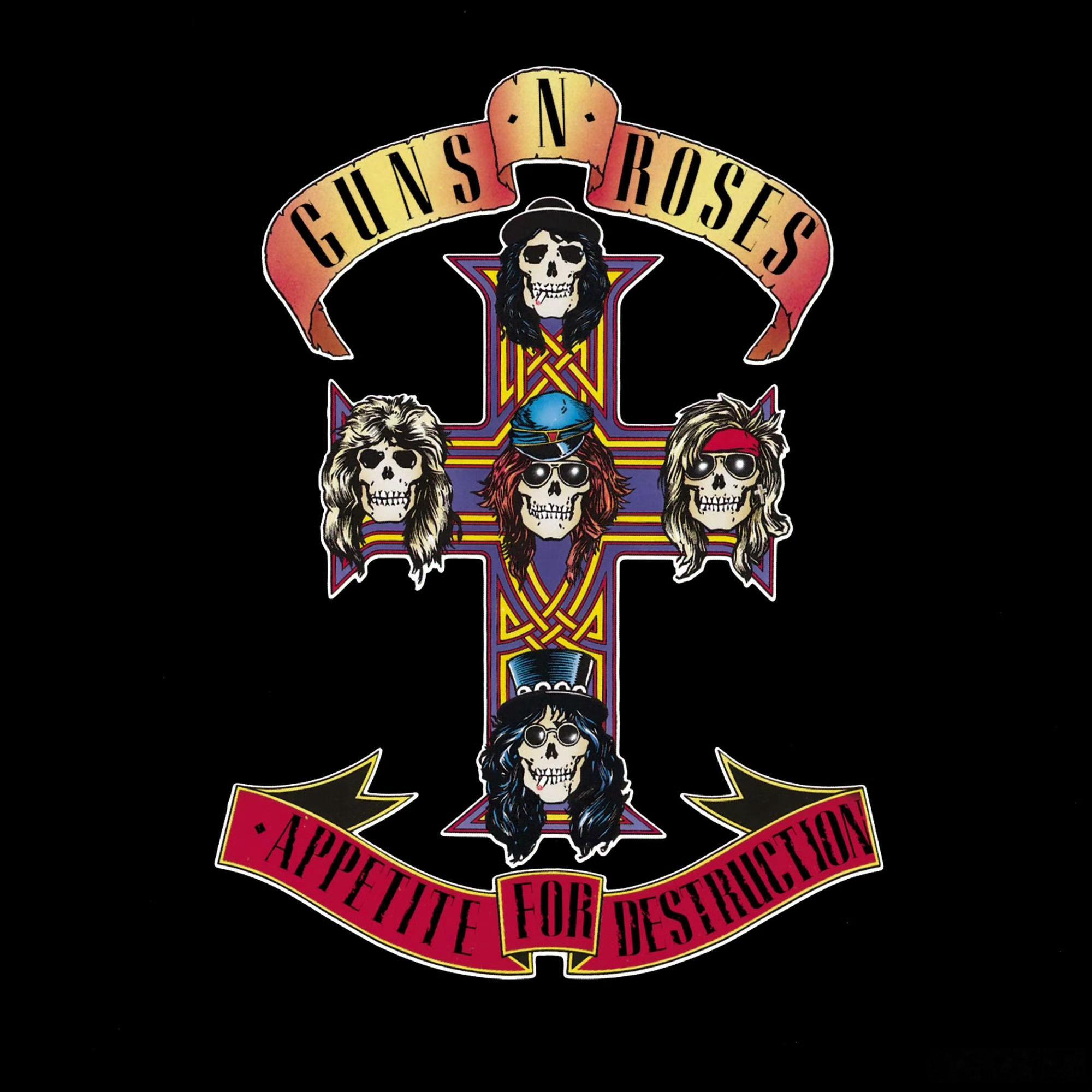 音乐发行回顾 39年前的今天，Guns N' Roses发行首张录音室专辑《Ap