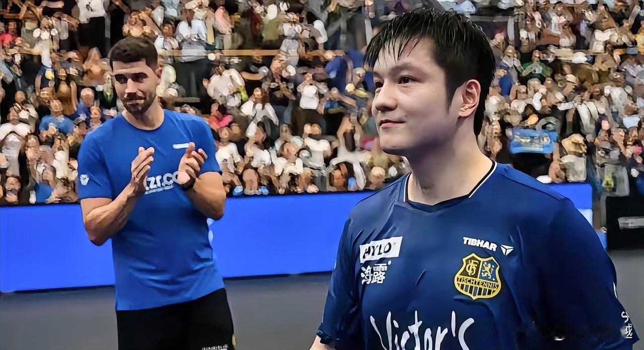 成都混团世界杯韩国队同德国队的半决赛中，男单比赛中张禹珍2比1弗朗西斯卡，张禹珍