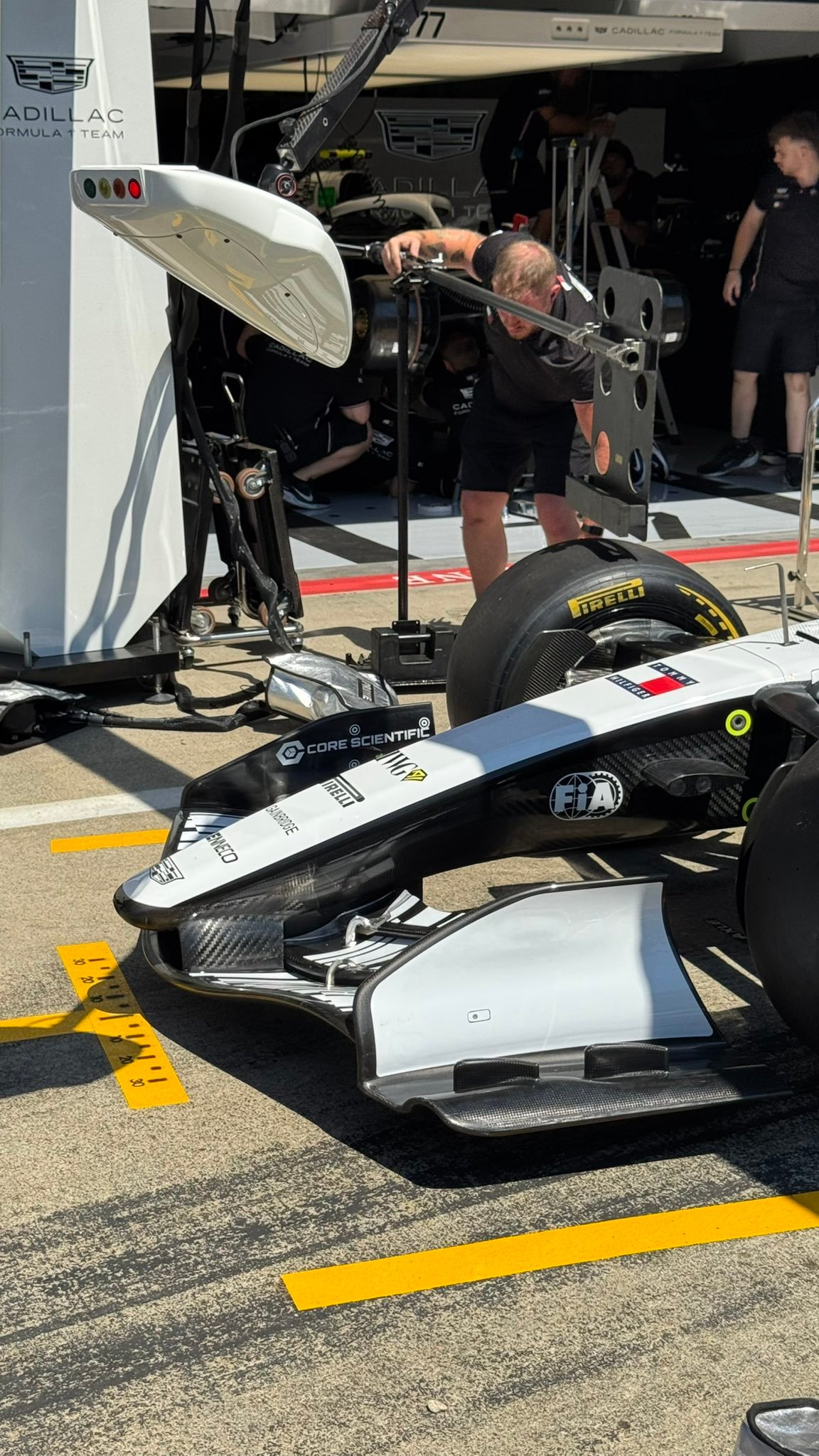 凯迪拉克F1车队MAC-26赛车全新涂装🎨f12026f1奥地利大奖赛凯迪拉克