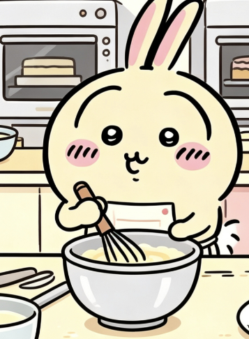 吉伊卡哇灵感共创夏日企画暖乎乎的蛋糕小屋里分工忙碌小小的身影围着烤箱打转慢慢做出