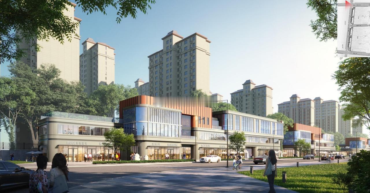 经开北区再添17000㎡商业街区！
紫薇路商业东街项目近日实现主体结构全面封顶，