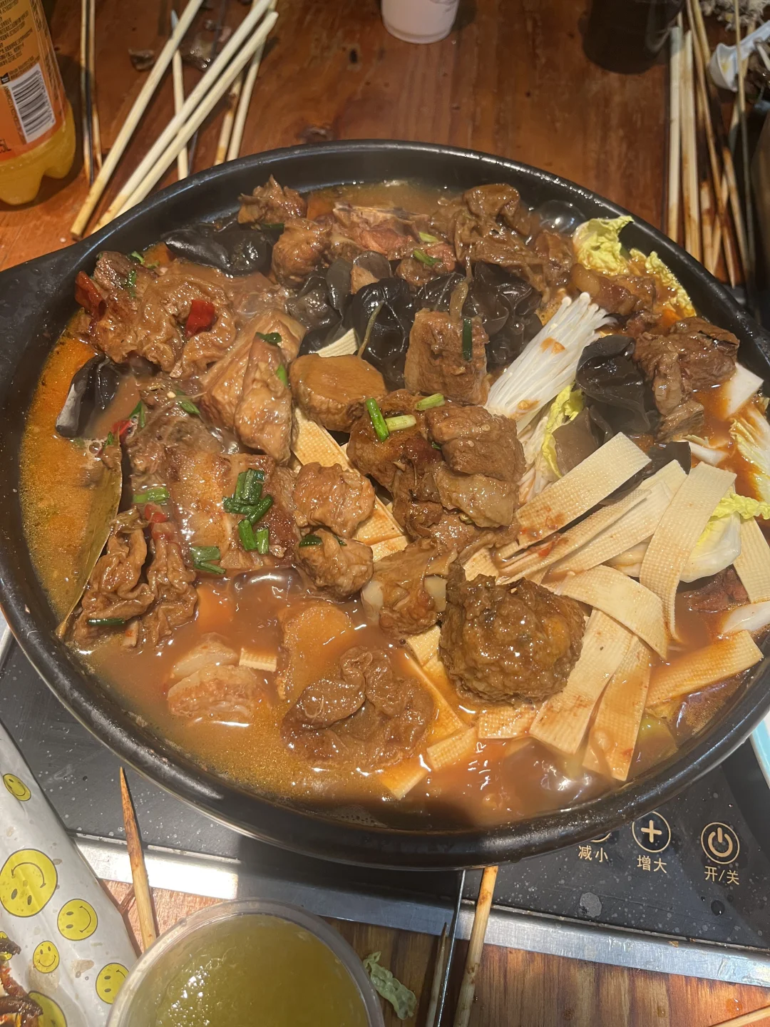 油豆腐红烧肉火锅🍲满足吗