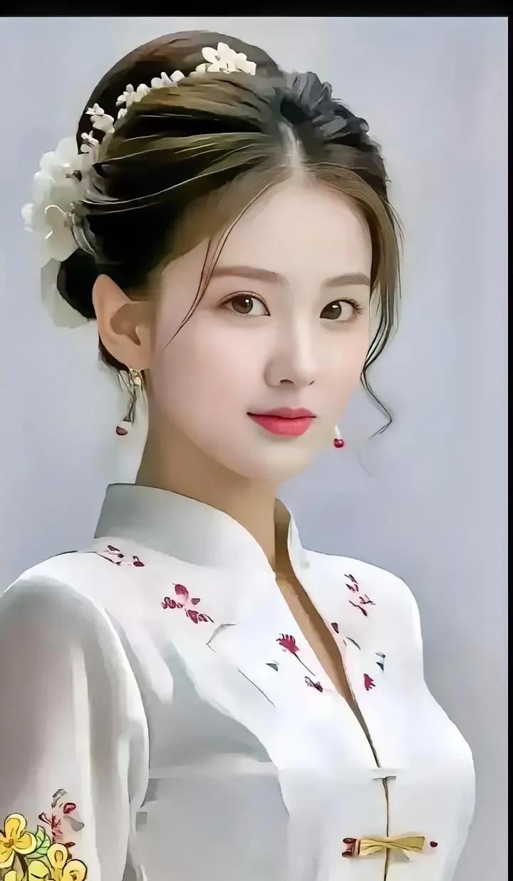 上联：佳人调笑也从容；
下联：？？？