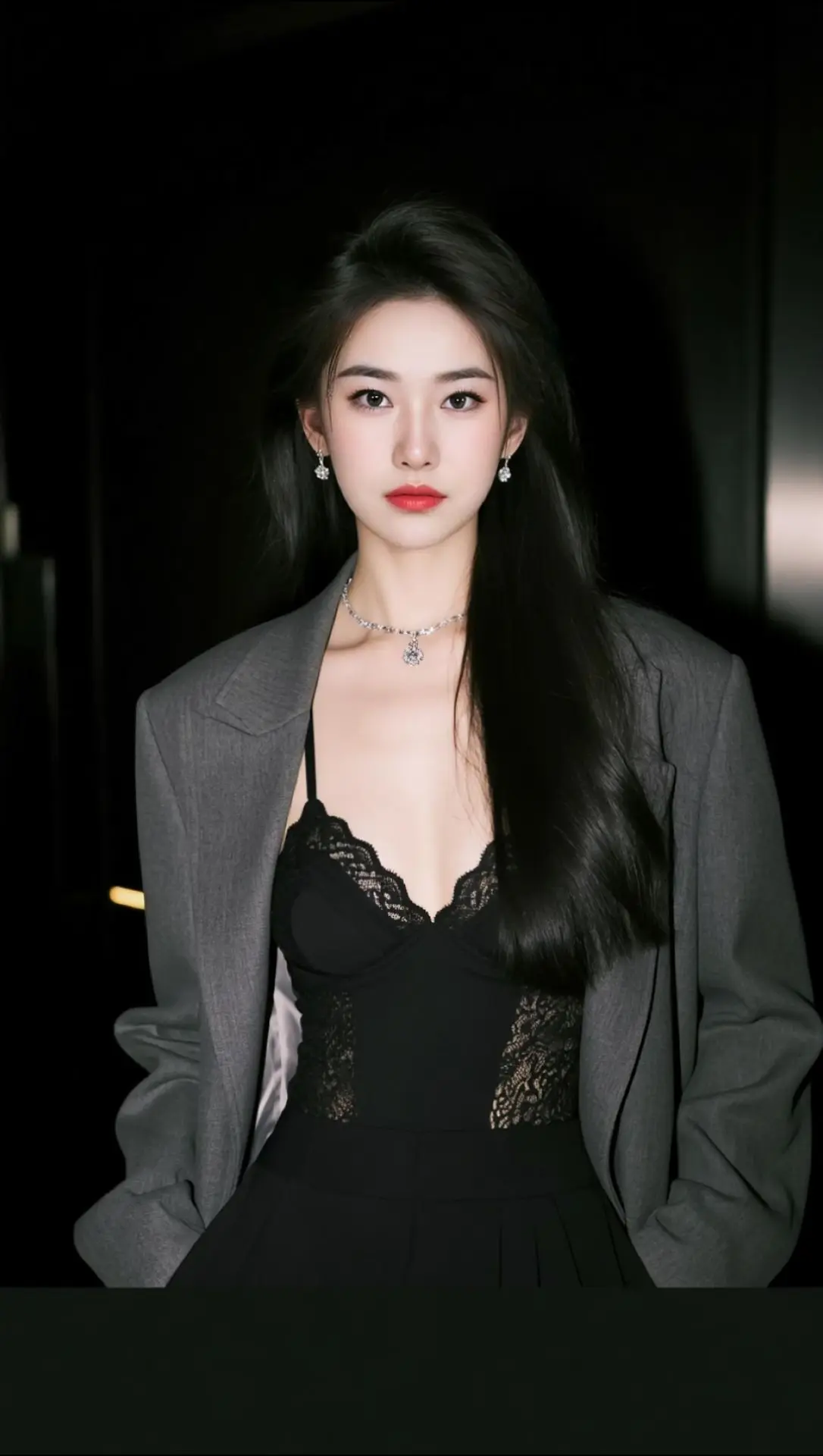 AI暗夜御姐风 随变ai随便玩