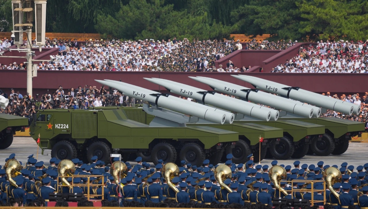 某管导弹发射……北海039B试射鹰击-19烽火问鼎计划中国海军