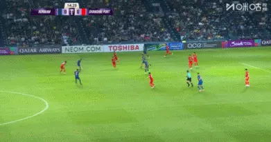 【亚冠精英】素巴猜破门王燊超造险 武里南2比0海港