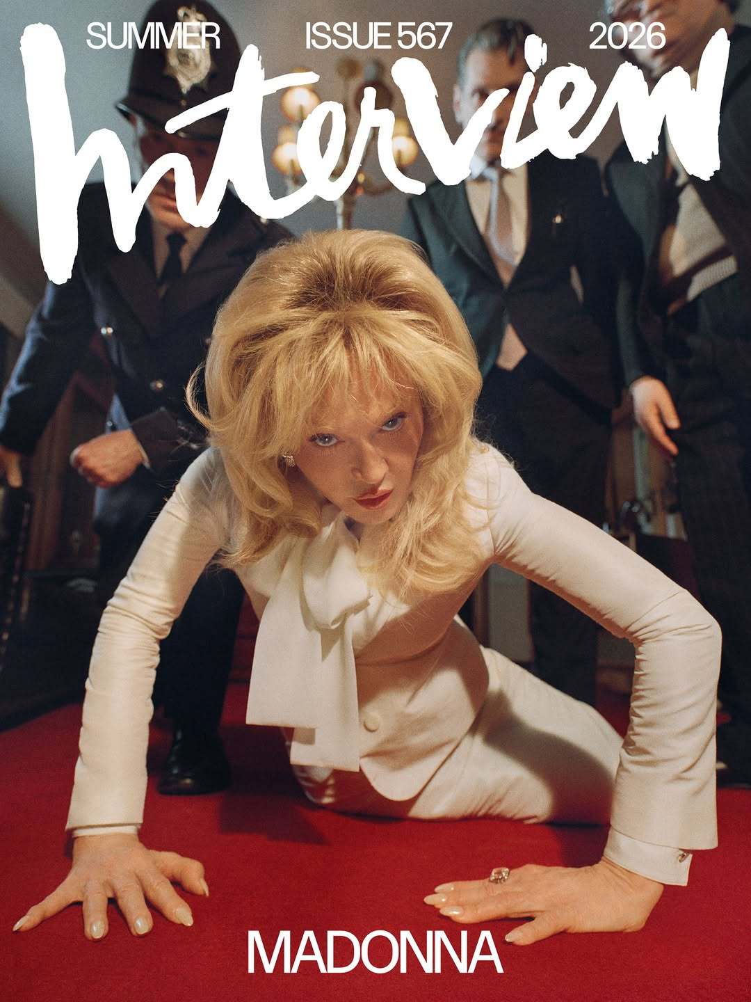 Madonna  Madonna登Interview杂志封面 