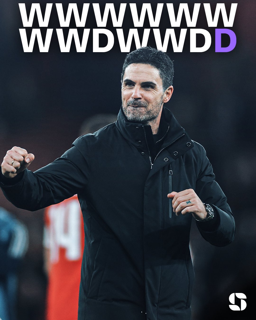 欧冠 阿森纳客场1比1马竞，追平了他们在欧冠中最长的不败纪录：◉ 胜 0-2 毕