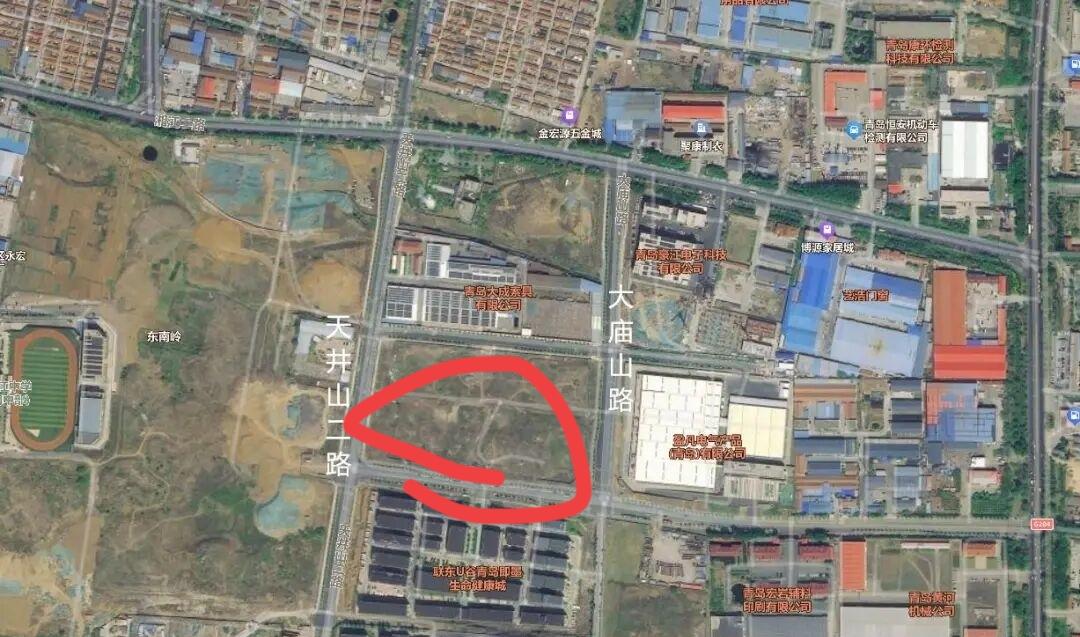 即墨区机电装备智造产业基地建设项目拟建设，项目位于环秀街道天井山二路以东、安和五