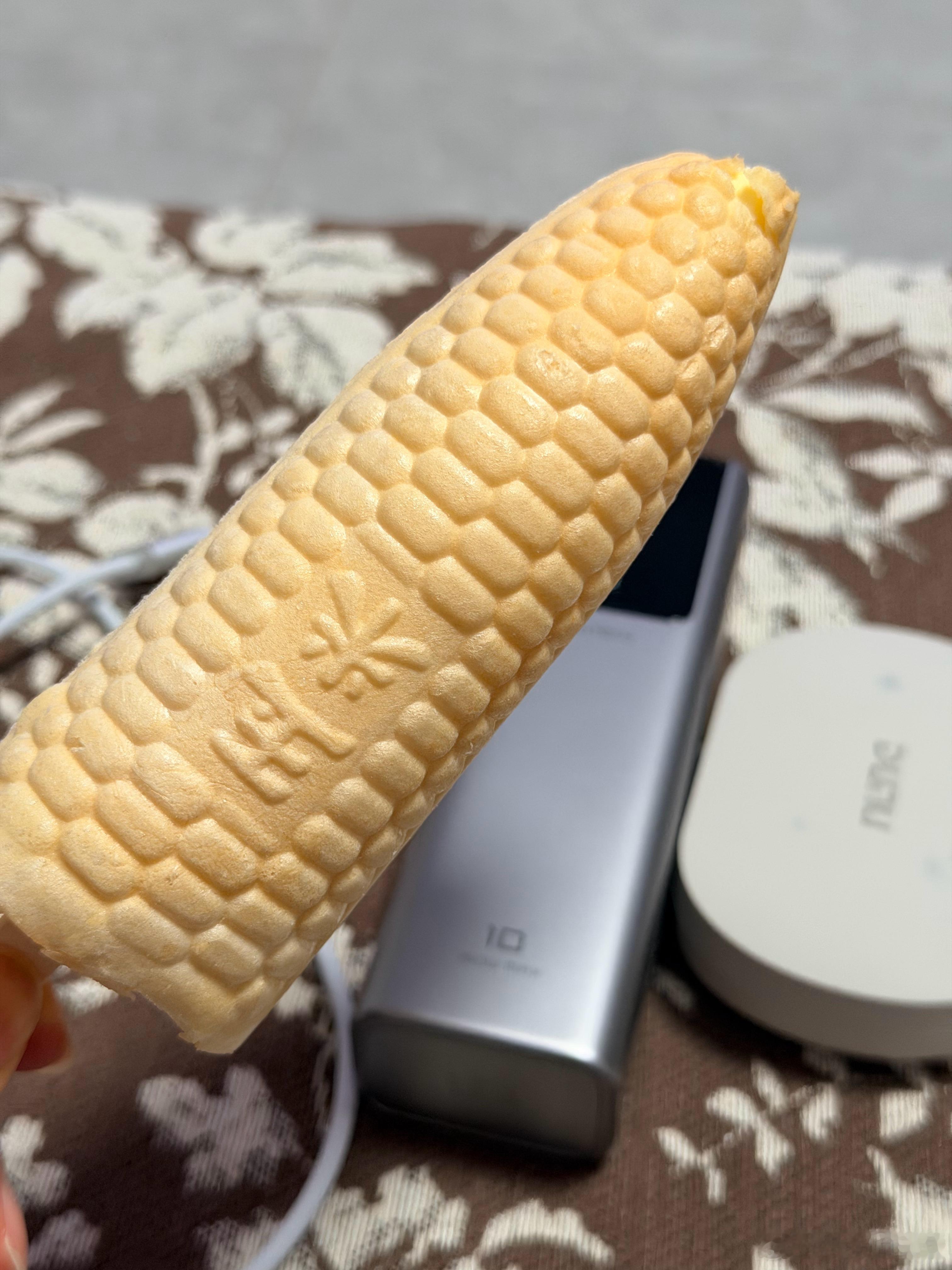盒马的这个玉米冰激凌很好吃！ 