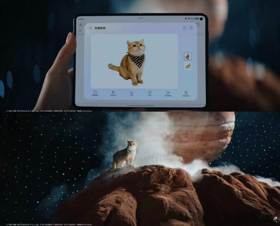 王安宇用大阔折画的猫太传神了 啊啊啊啊这谁顶得住！看完王安宇和姚安娜的短片直接被