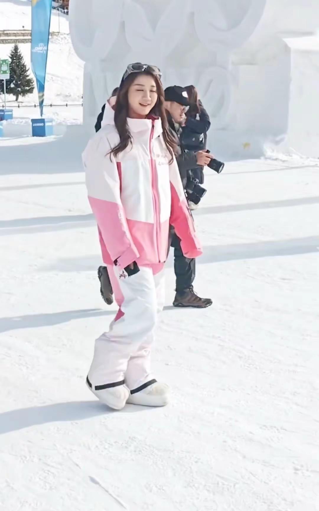 陈梦去看谷爱凌决赛了