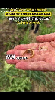 万万没想到！四川内江，女子回老家过年，闲暇之余，兄妹们就想着将家门前的菜地整理一