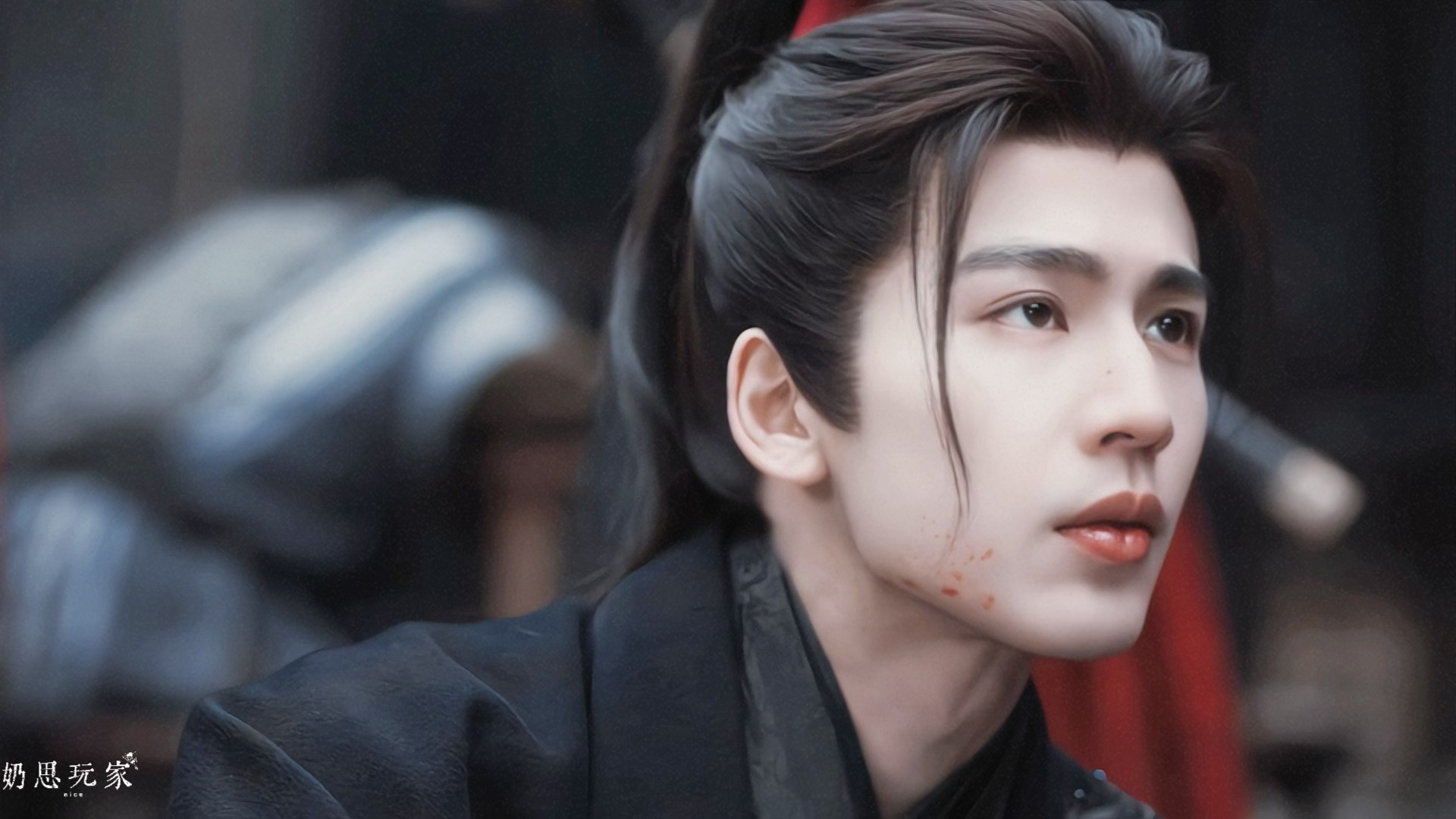 黑衣谢征帅的我流口水啊❤️🔥·张凌赫逐玉 