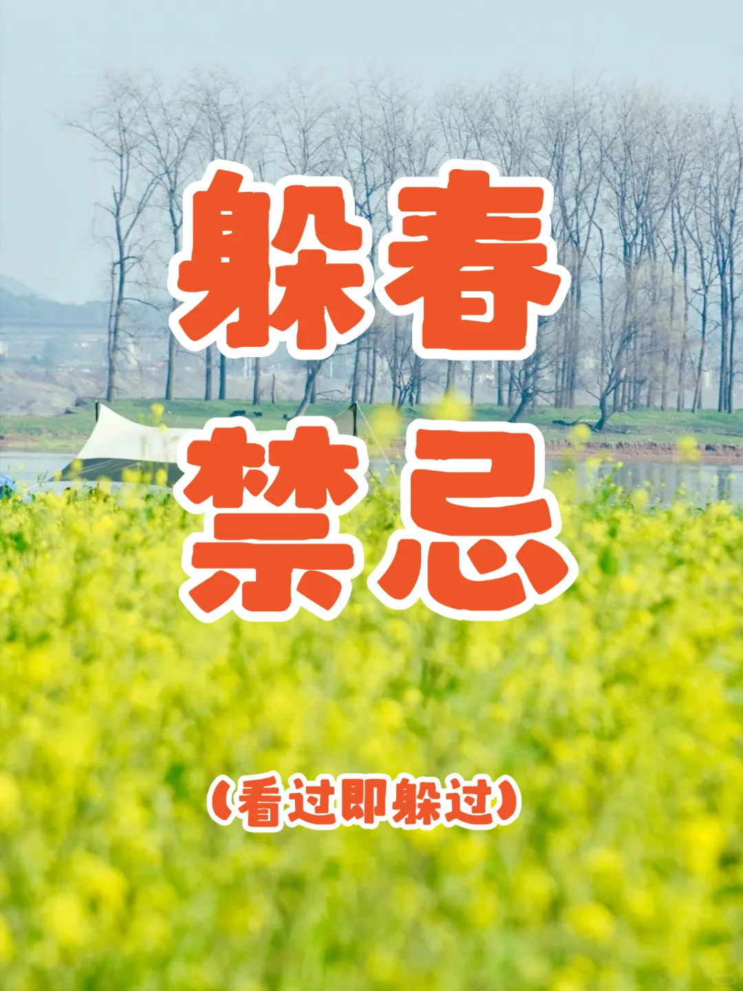 必看！2025躲春全攻略，接好运就靠它