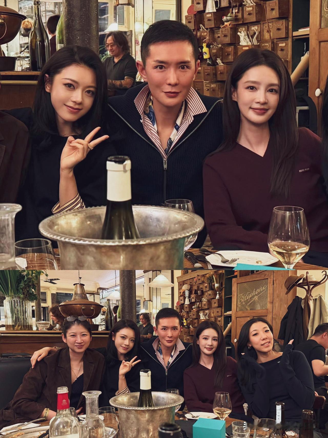 谁懂！巴黎这场聚会也太好看了✨

赵今麦、刘冲、李沁、刘诗诗、杨紫、陈妍希同框