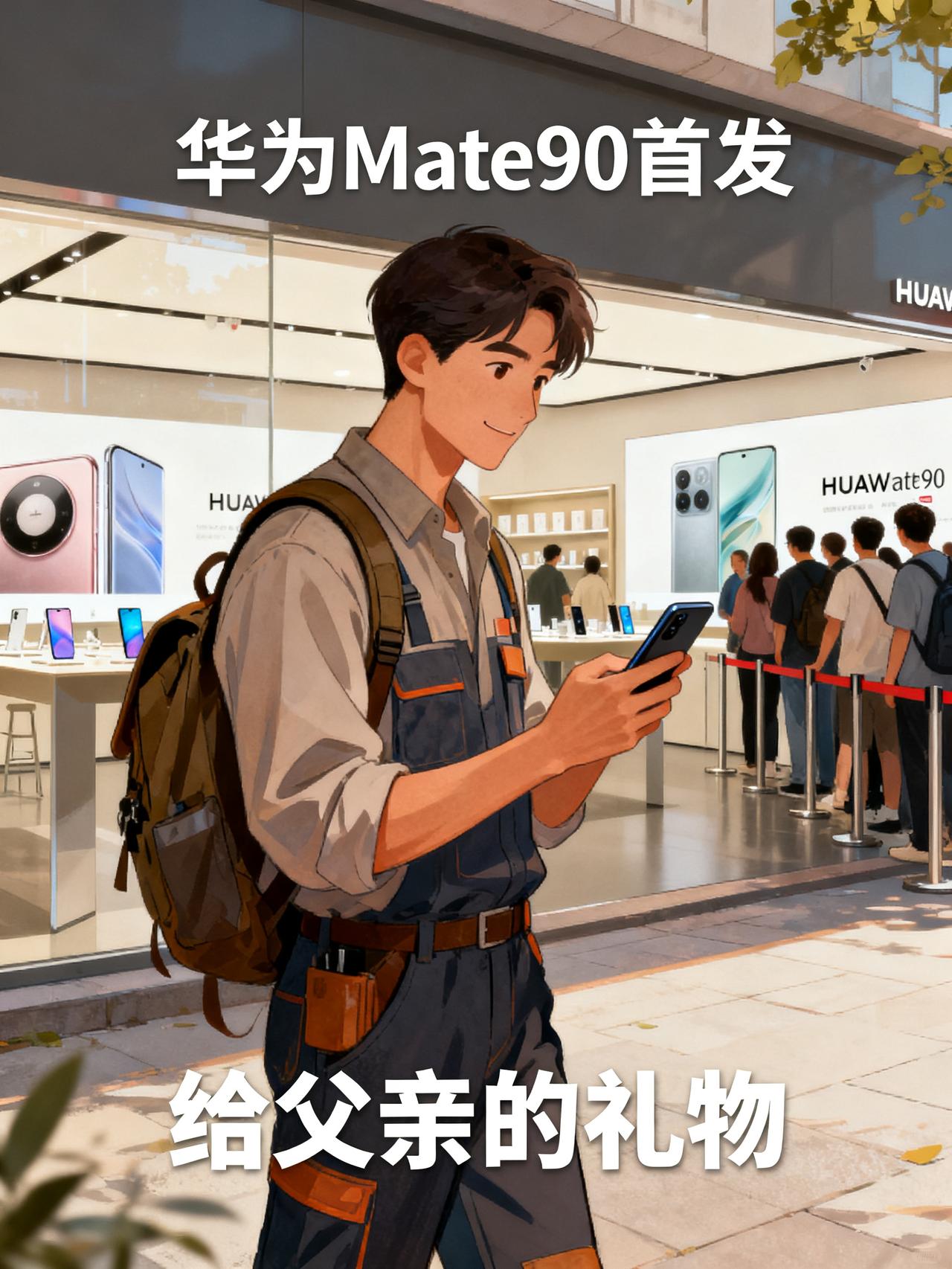 42岁工程师瞒着家人抢Mate90，妻子电话里急得声音发抖
42岁在机械厂干了2