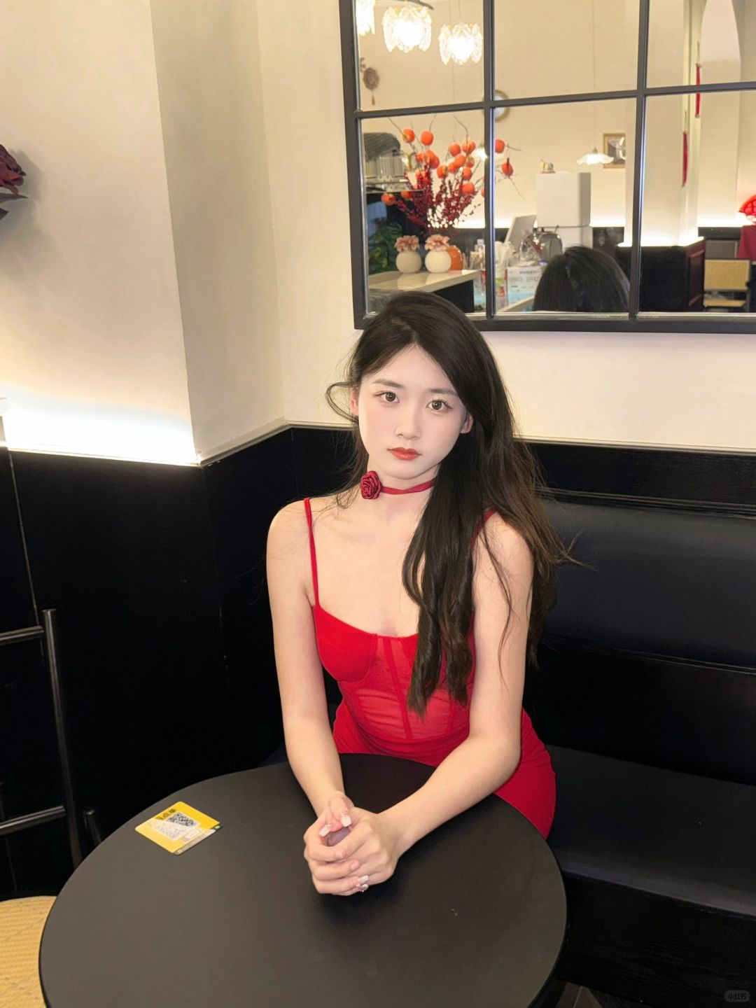 谁懂 红裙子真的好有韵味