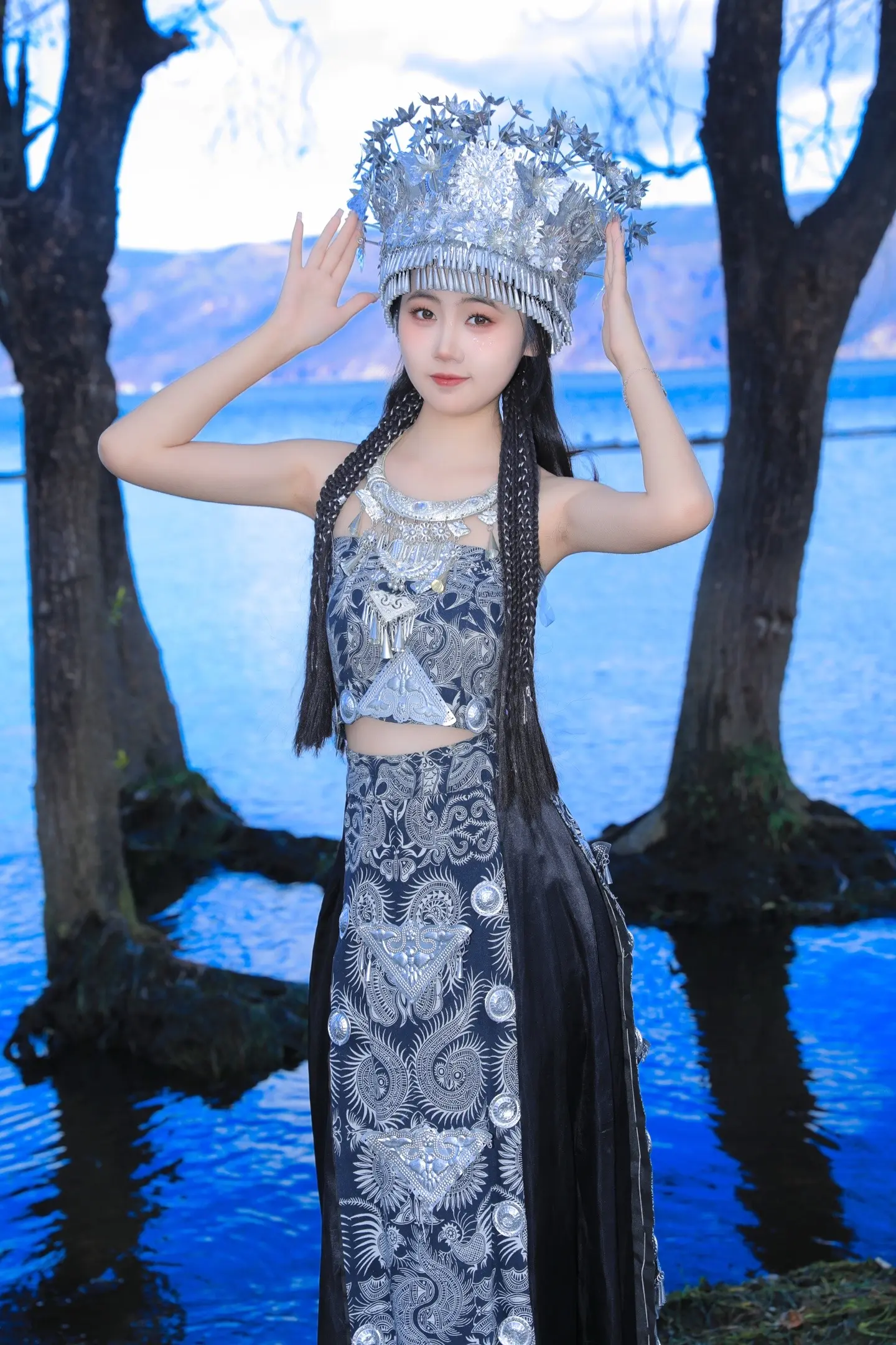 苗疆少女的快乐我也体会到啦🦋洱海真的好美！