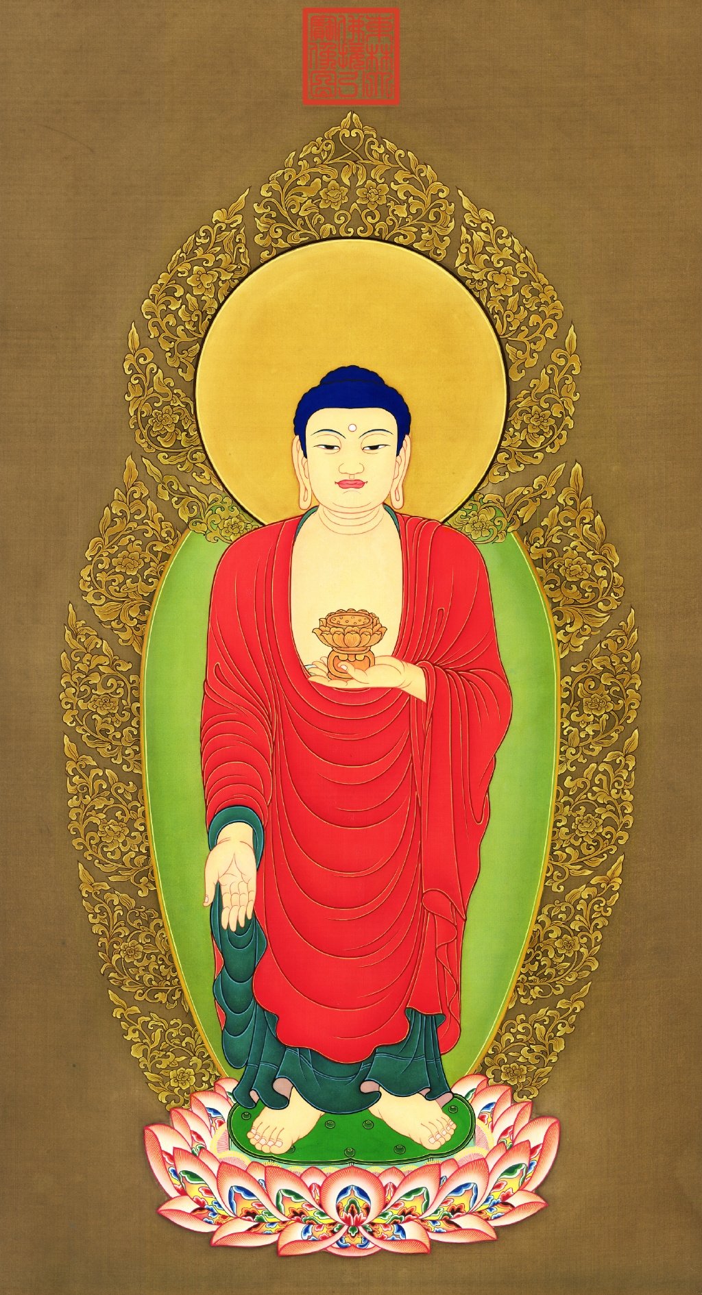 朝拜佛陀，愿吉祥圆满，恭敬南无阿弥陀佛🙏🙏🙏。 [求关注][憧憬][打ca