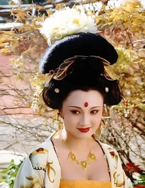 最美杨贵妃——林芳兵

 
李白有诗云：“云想衣裳花想容，春风拂槛露华浓。
若非