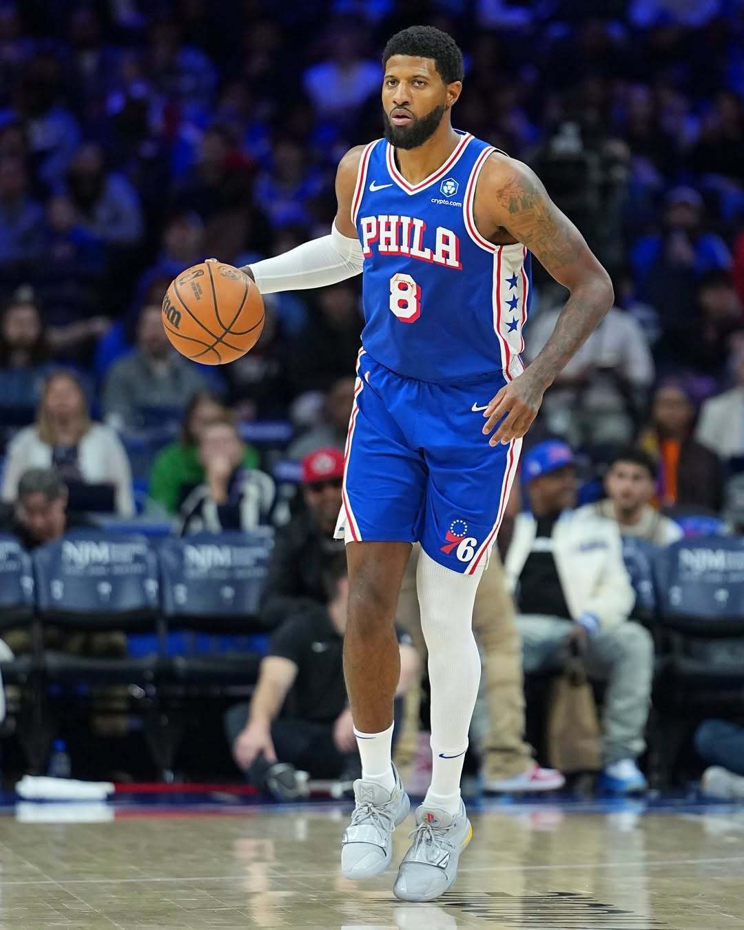 球鞋图集！分享保罗·乔治早前对阵黄蜂队比赛上脚的一双Nike PG2.5 PS配